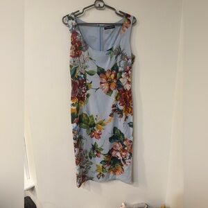 Dolce & Gabbana silk Floral Dress - Multicolor